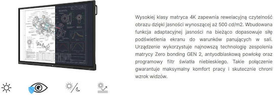 Avtek Afișaj Interactiv Tactil 65"