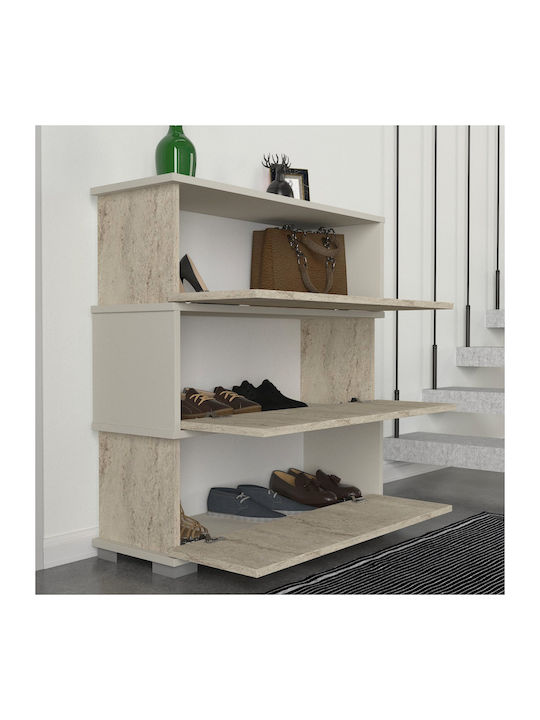 Organizator de pantofi din lemn 90x30x93cm