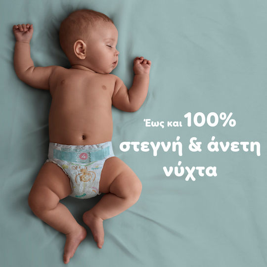 Pampers Πάνες με Αυτοκόλλητο Active Baby Monthly Pack No. 4 για 9-14kg 180τμχ