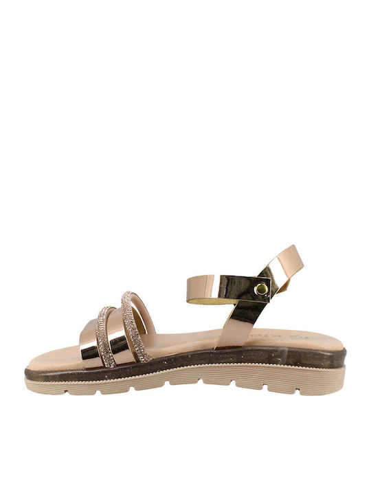 Kinder Sandalen Anatomisch Gold