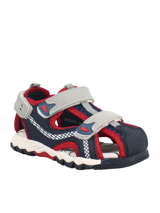Sandale Tip Pantof Multicolor 24.SAVAS-160 Navy