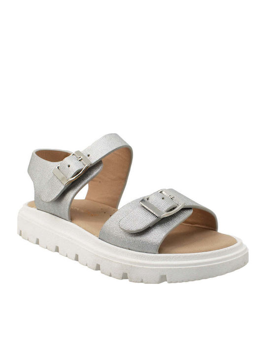 Kinder Sandalen Anatomisch Silber