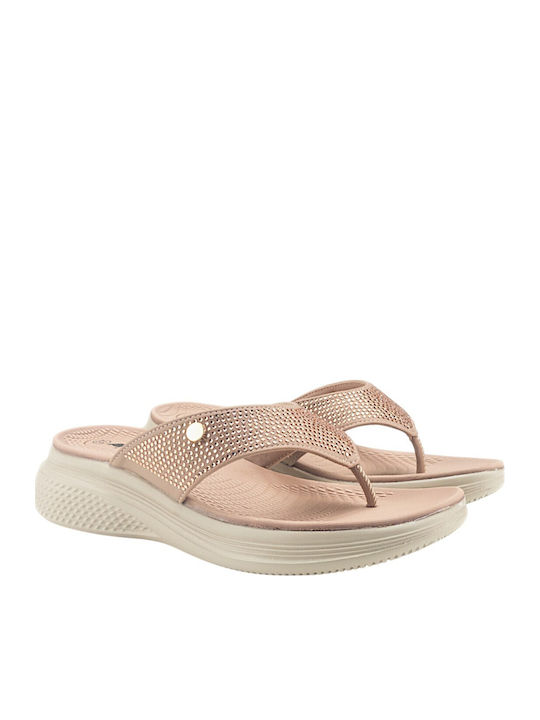Flache Sandalen Für Damen Rosa