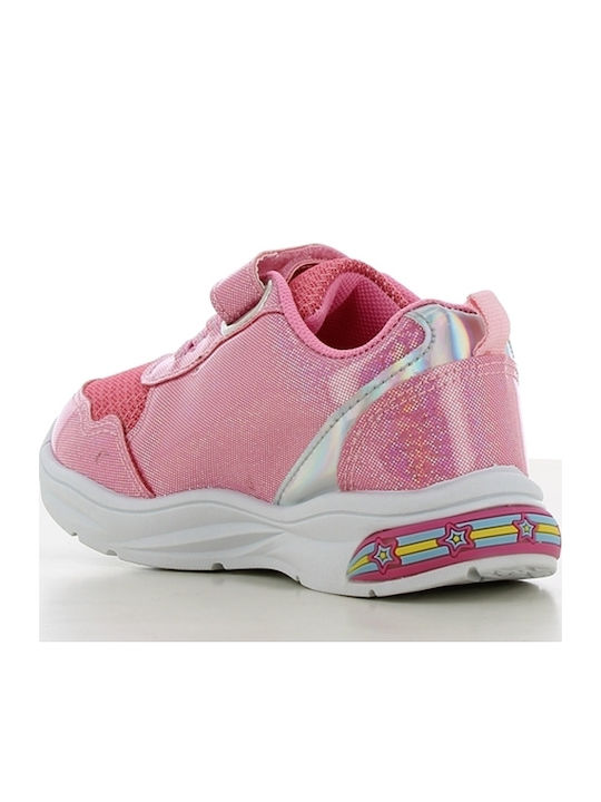 Unicorn Παιδικά Sneakers με Φωτάκια Φούξια