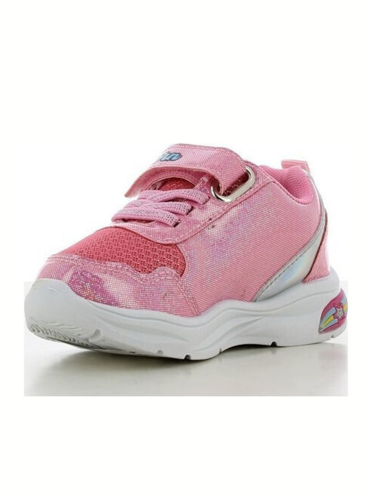 Unicorn Παιδικά Sneakers με Φωτάκια Φούξια