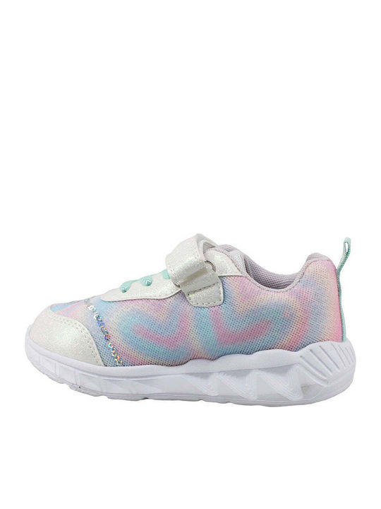 Kids Sneakers Anatomic with Scratch & Lights Pink