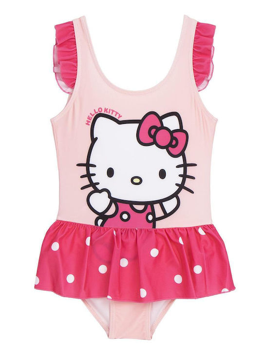 Hello Kitty Kinder Badeanzug Einteilig Pink