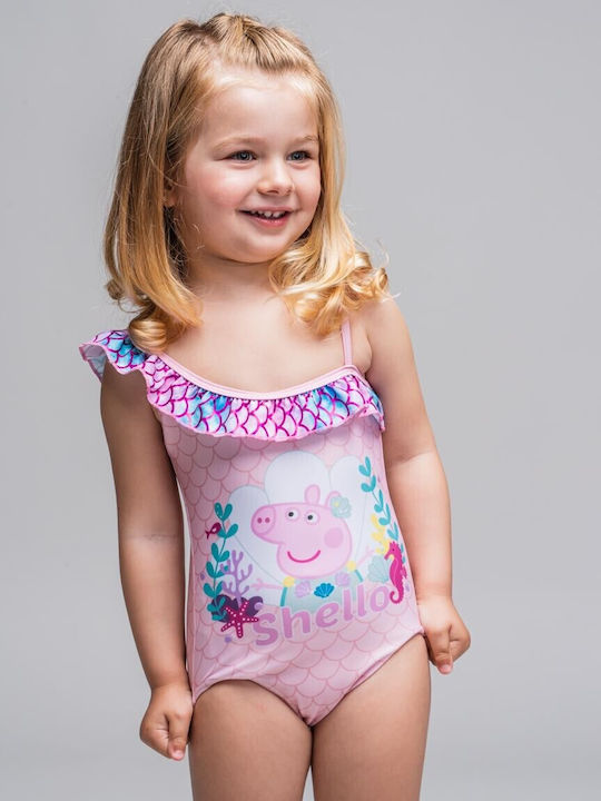 Cerda Peppa Pig Kids Swimwear One-Piece Pink