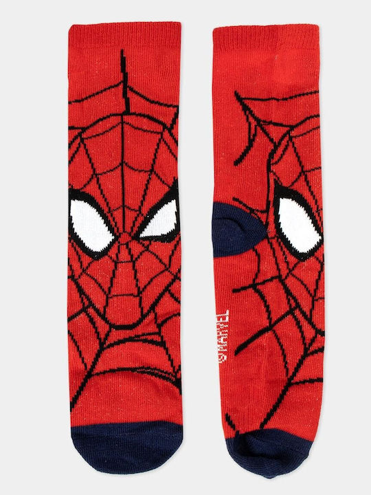 Spiderman Kindersocken RED-BLUE 4 Paar