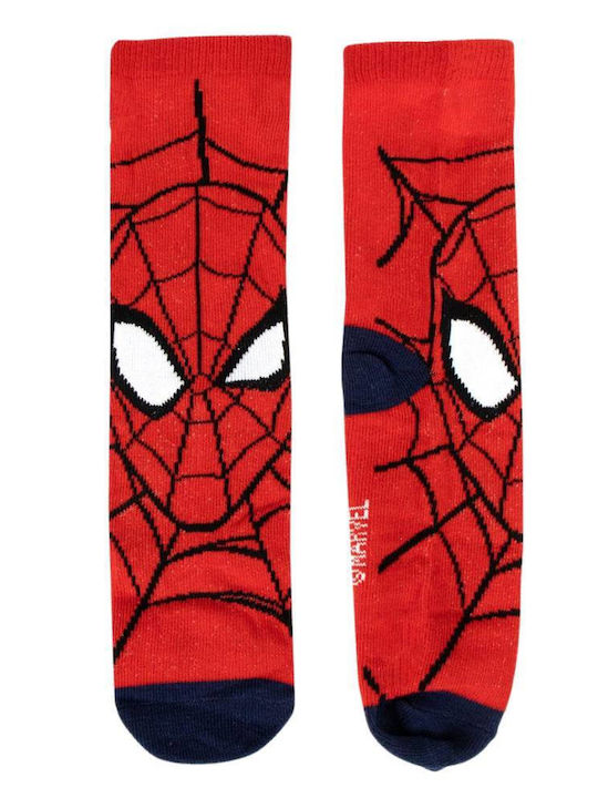 Spiderman Kindersocken RED-BLUE 4 Paar
