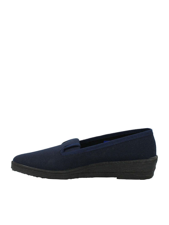 Winter Women's Slippers Navy Blue