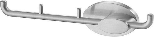 Bisk Metallischer Badezimmerhaken mit Schrauben in Silber Bisk Metallischer Badezimmerhaken mit Schrauben in Silber
