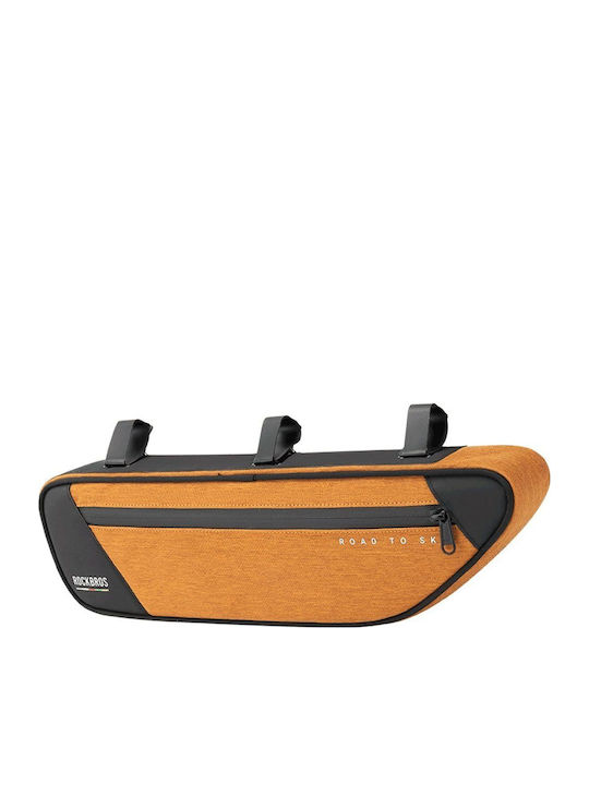 Rockbros Road To Sky Bicycle Frame Bag 2lt Orange