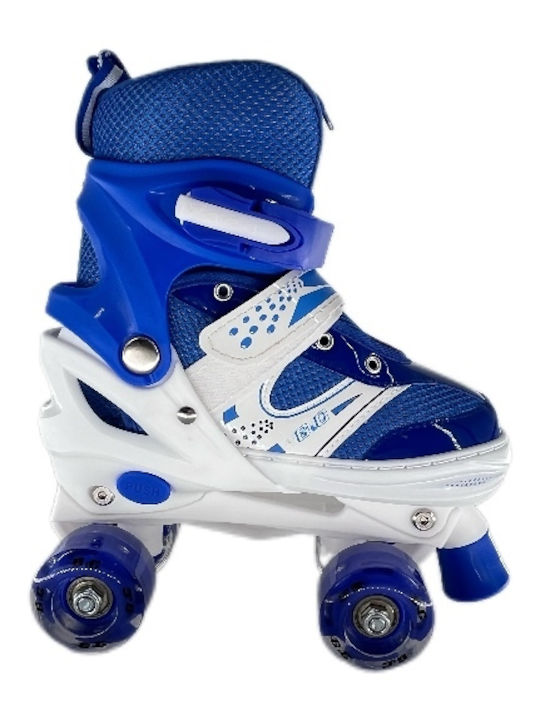 GC Kids Adjustable Quad Rollers Blue