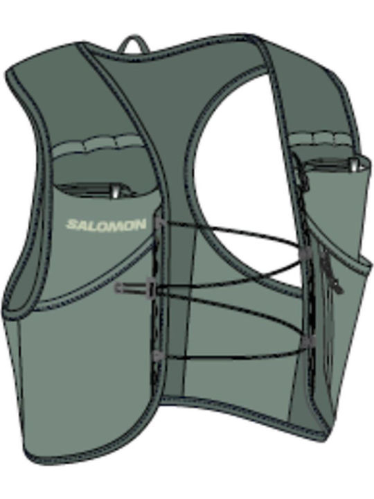 Salomon Active Skin 8 Trinkrucksack 8lt Grüne