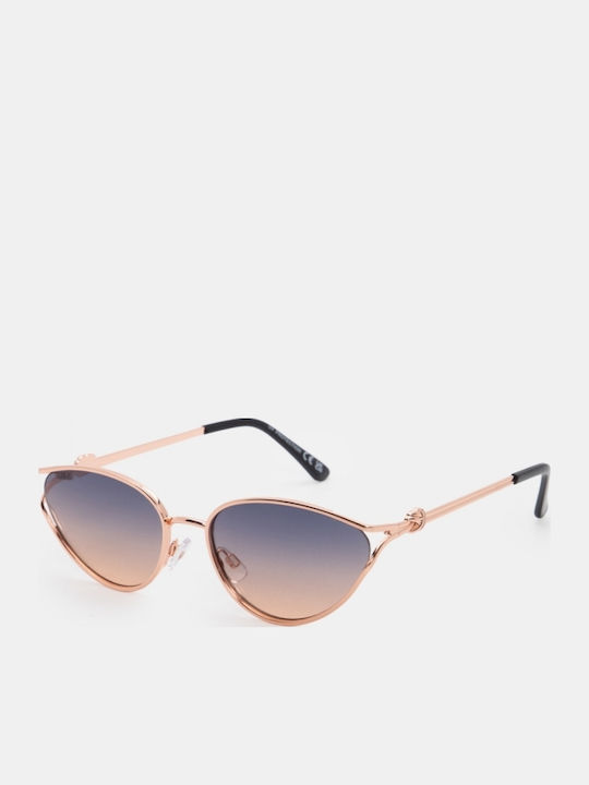 Luigi Pink Sunglasses With Metallic Frame Luigi Pink Sunglasses With Metallic Frame