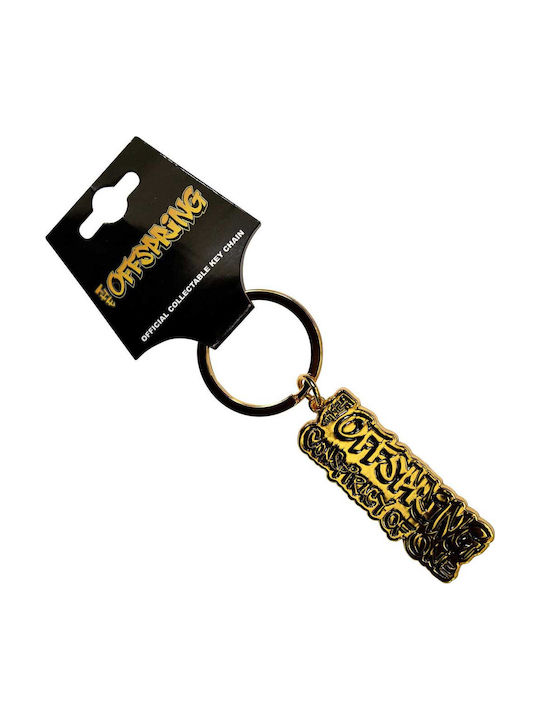 Metallic Keychain Offspring Conspiracy One Keychain Offkey05