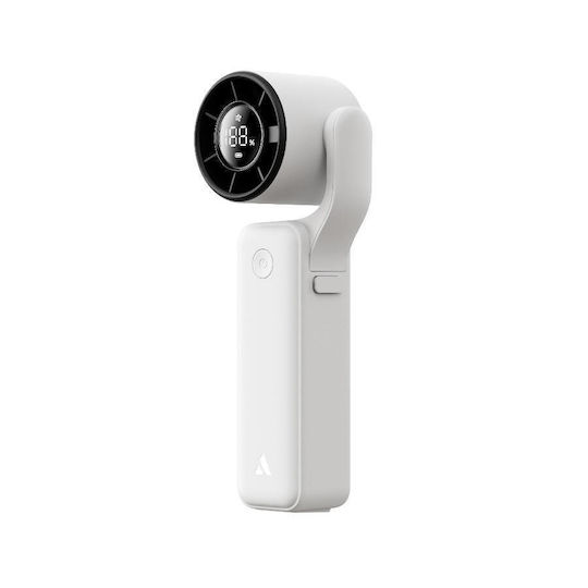 Aecooly Portable Handheld Air Gimbal Fan White 5 Speeds 3500 Mah Compact