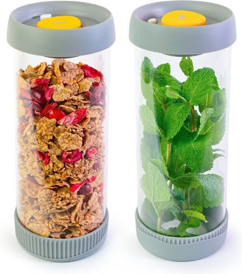 Pika Set Plastic Lunch Boxes 2 Pieces