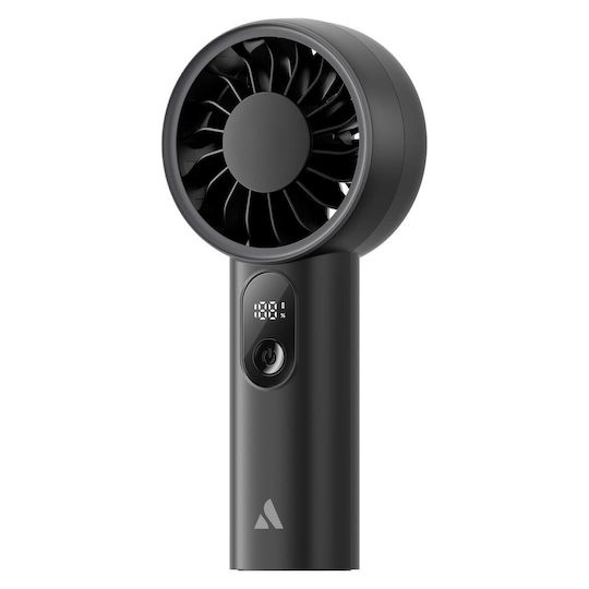 Aecooly Halo 03 Portable Handheld Fan Black 5 Speeds 120g 2000mah 10h Battery Life