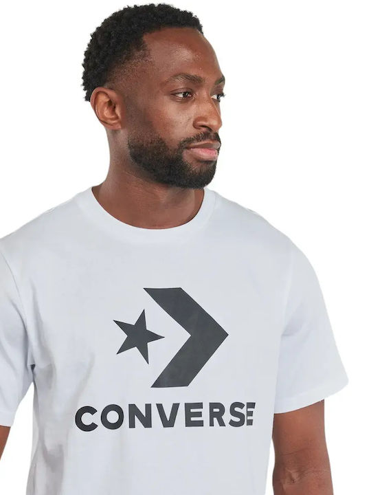 Star Chevron T-shirt Λευκό