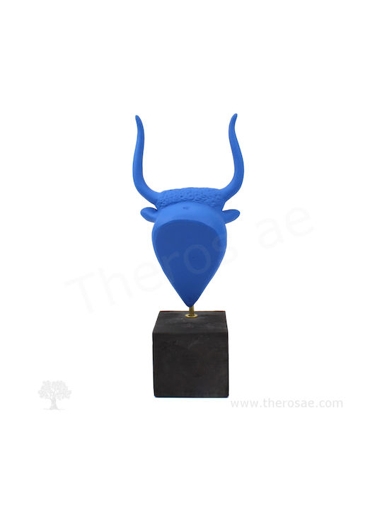 Figurină Decorativă Bust din Material Ceramic Taur 27cm