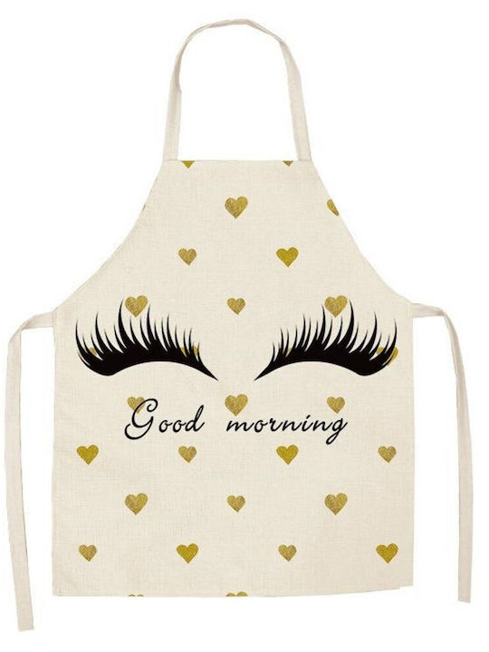 Kitchen Apron Beige IS-98591623316233