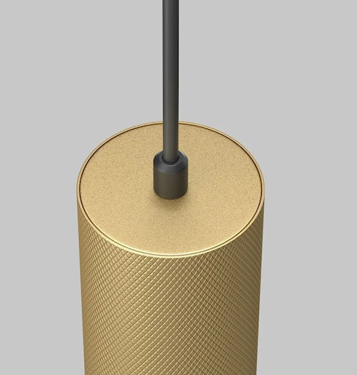 Maytoni Pendant Light Gold with Socket GU10