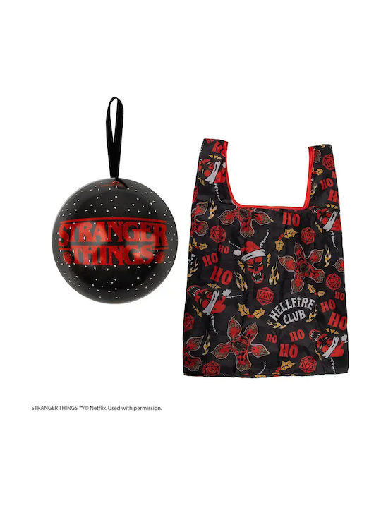 Чанта Stranger Things Holiday Capsule Чанта За Пазаруване Черна Cr2484
