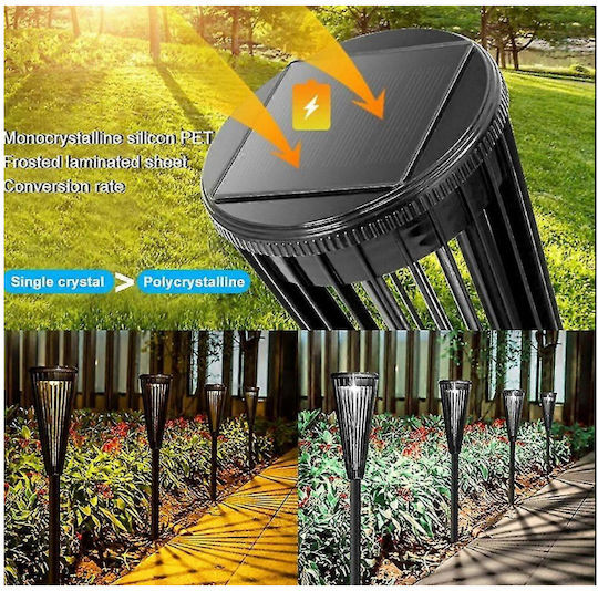 Set of 2 Wall Mounted Solar Lights with Warm White Light