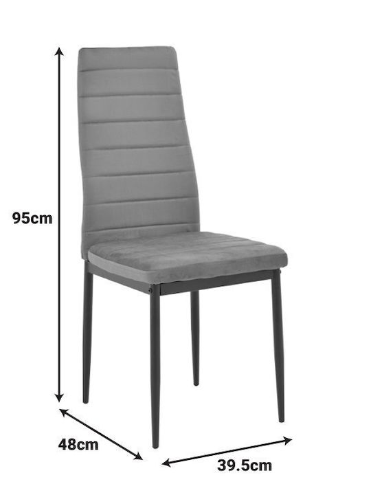 Pakketo Esszimmermöbel-Set Parker Mit 4 Stücken 80x80cm