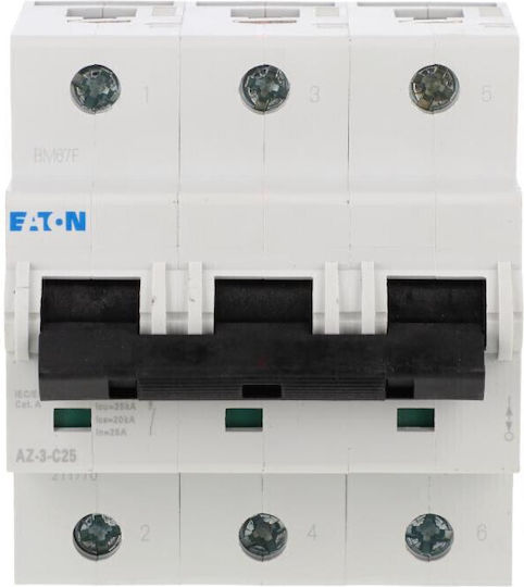 Adapter-Schalter 3p C 25a 25ka Ac Az-3-c25 211776