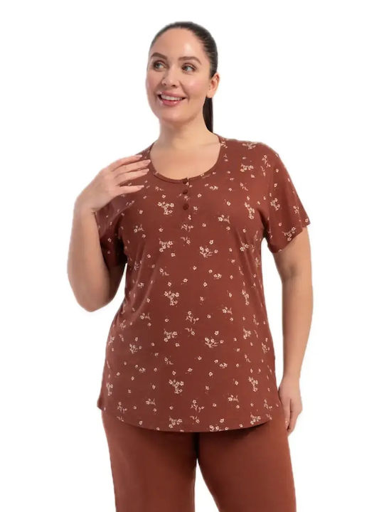 Kezokino Summer Women's Pyjama Set Red