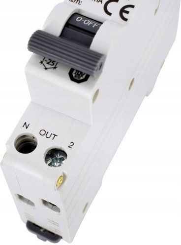 Rcbo Connector 1P B 20A 30mA Type AC Schelinger