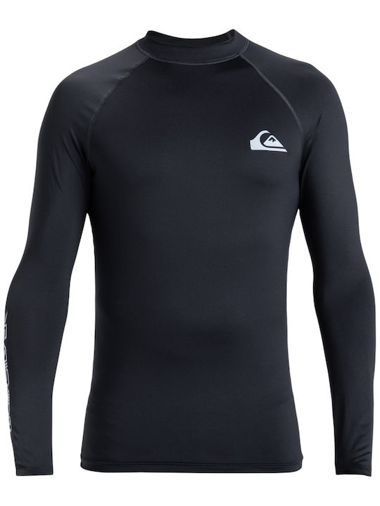 Quiksilver Everyday UPF 50 Men's Long Sleeve Sun Protection Shirt Black