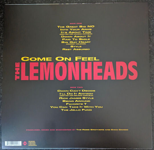 Lemonheads Come On Feel Lemonheads Vinyl