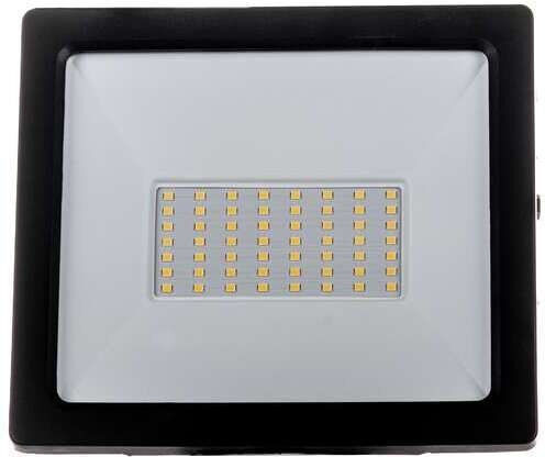Germina Στεγανός Προβολέας LED 50W Φυσικό Λευκό 4000K με Αισθητήρα Κίνησης IP65