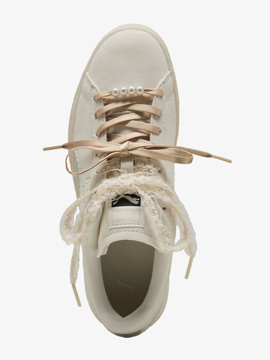 Damentaschen Sneakers Frosted Elfenbein-Silber Fog
