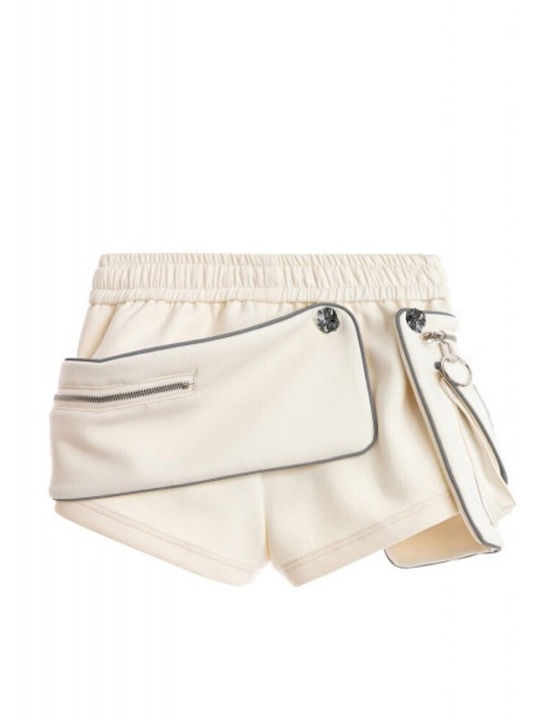 Mod Wave Movement Damen-Shorts Beige