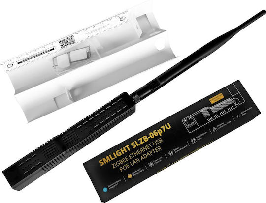 Smlight Slzb-06p7u – Zigbee Ethernet Poe Адаптер за Мрежа USB-C с Проводниково Свързване Ethernet