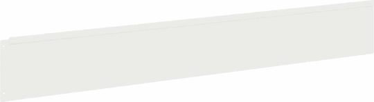 vidaXL Metallische Gartenhecke in Weißes Farbe 1m x 15cm 10 Stück