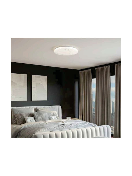 Inlight Ceiling Light 40cm White with Integrated LED