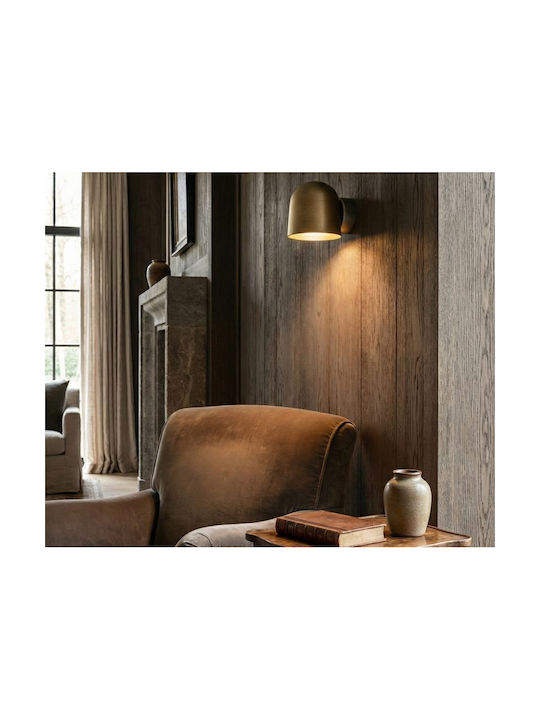Luma Classic Wall Lamp with Integrated LED and Warm White Light Copper