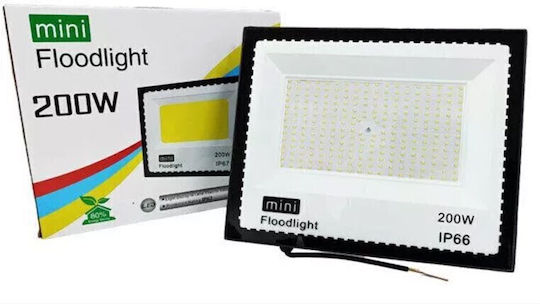 Wasserdichter LED Flutlichter 200W Kaltweiß 6500K IP66