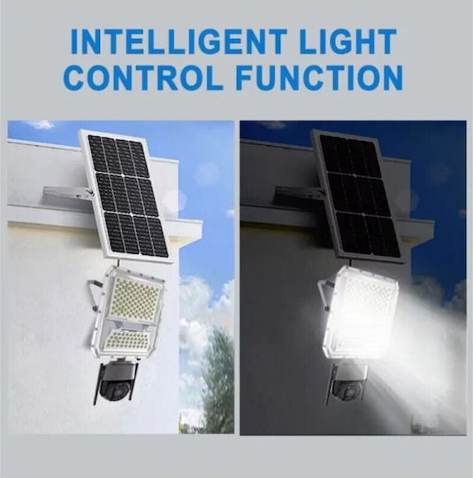Solar LED Flood Light 30W with Photocell and Remote Control