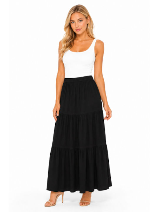 Maxi Skirt Black SB-CR-2601-26SK-Black