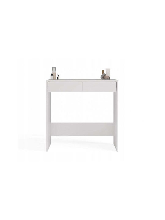 Bodenstehende Schminktisch Schlafzimmer Holz Weiß 81x50x80cm