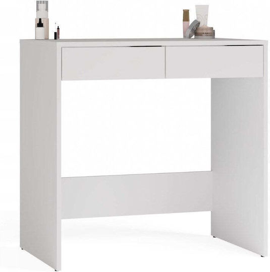 Bodenstehende Schminktisch Schlafzimmer Holz Weiß 81x50x80cm