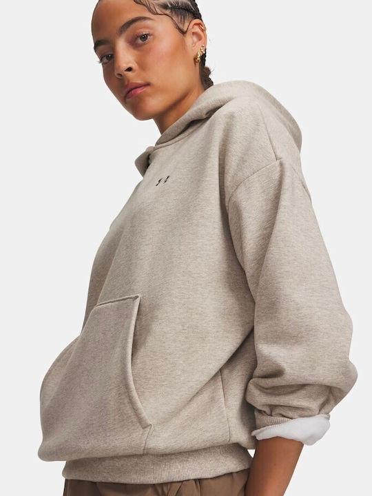 Under Armour Дамско суитшърт худи Timberwolf Taupe