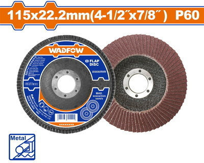 Wadfow Wyl0412 Πολυπτερο Γυαλισματος 115mm Ρ60 1τμχ